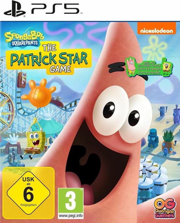 Produktbild Bandai Namco Spongebob Schwammkopf: Das Patrick Star Spiel (PS5, DE, IT, FR)