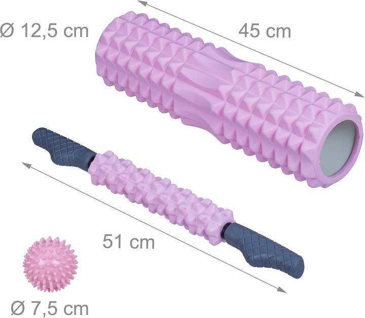 Image du produit Relaxdays Rouleau de fascia