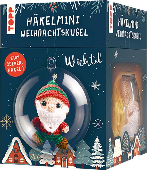 Image du produit Topp Konrad:Mini-boule de Noël au crochet Häkels