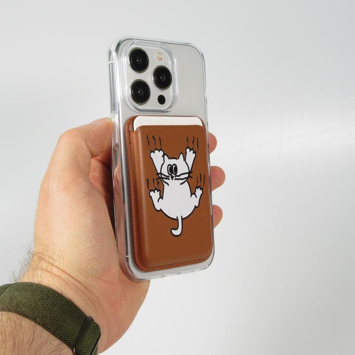 Produktbild PhoneLook Premium magnetischer Kartenhalter mit starker Haftung Kompatibel mit Apple MagSafe Design nr 15