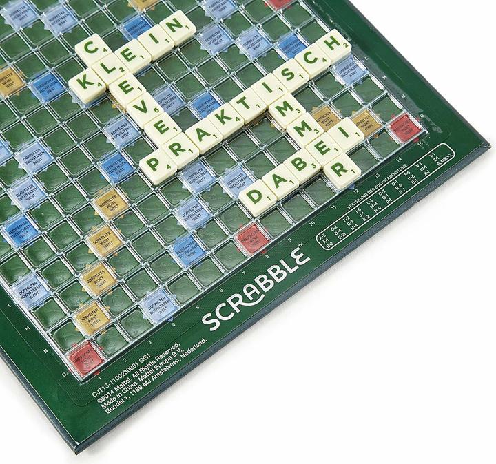 Actual product image Mattel Games SCRABBLE Travel (German)