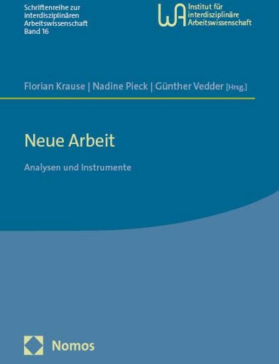 Actual product image Neue Arbeit (German, Günther Vedder, Florian Krause, Nadine Pieck, 2024)