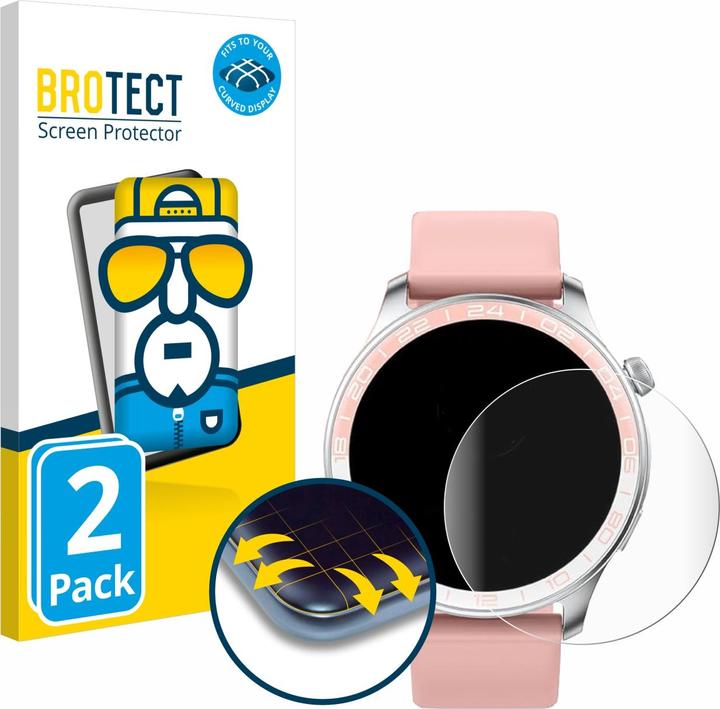 Actual product image BROTECT Fullscreen Protective Film Screen Protector Film Clear Transparent