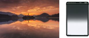 Actual product image H&Y Magnetic grey graduated filter ND8 Soft Series K 150x100mm (15000 mm, Neutral density filter)