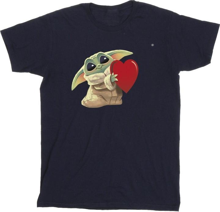 Immagine prodotto Star Wars The Mandalorian The Kids With Heart Maglietta Ragazze (140, 146)