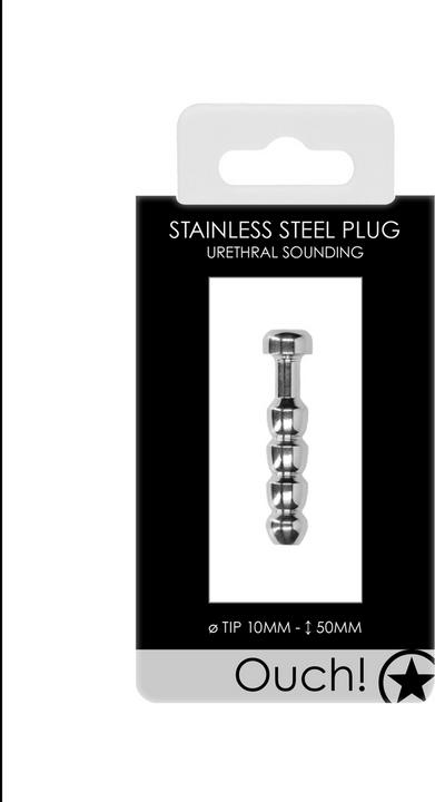 Image du produit Ouch! Urethral Sounding - Metal Plug - 10mm