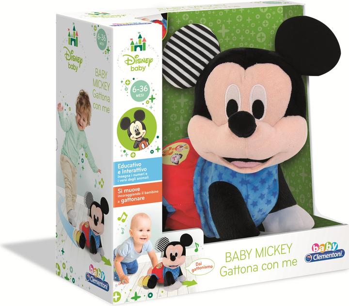 Actual product image Clementoni Baby Mickey Gattona con Me I