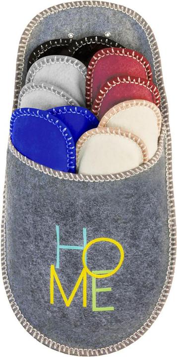 Produktbild Bootsy Hausschuhe Set 5 Paar (39, 40, 45)