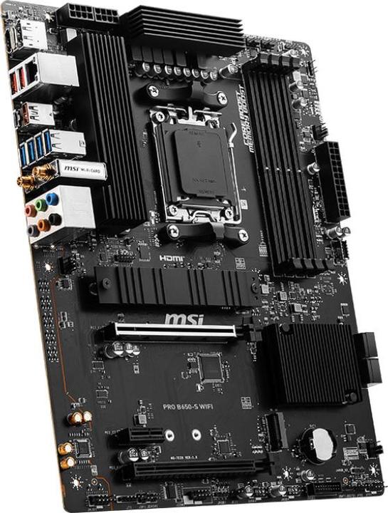 Actual product image MSI PRO B650-S WIFI (AM5, AMD B650, ATX)