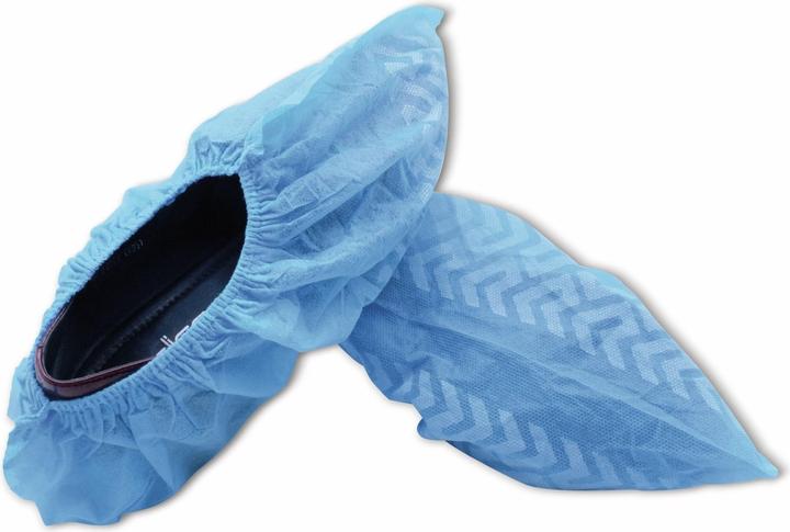 Produktbild Quadrios 1903EC047 Anti-Rutsch Schuh-Überzieher 15x38 10 St Blau (Überziehschuhe)