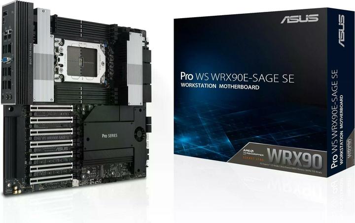 Actual product image ASUS PRO WS WRX90E-SAGE SE (sTR5, AMD WRX90, SSI EEB)