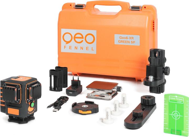 Actual product image Geo-Fennel 3-Line Laser GEO6X Green SP KIT