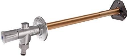 Image du produit Kemper Mitigeur extérieur Frosti Plus XL ½" avec poignée fixe en bronze. Epaisseur de mur 260-530mm. PN16.