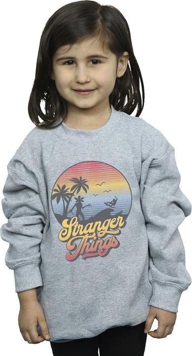 Produktbild Netflix Stranger Things LA Gradient Sweatshirt Mädchen (152, 158)
