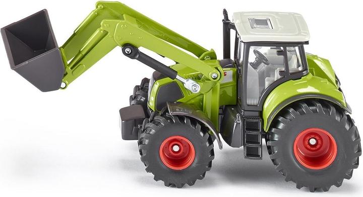 Produktbild Siku 1979 vorne Claas mit Lader 01:50