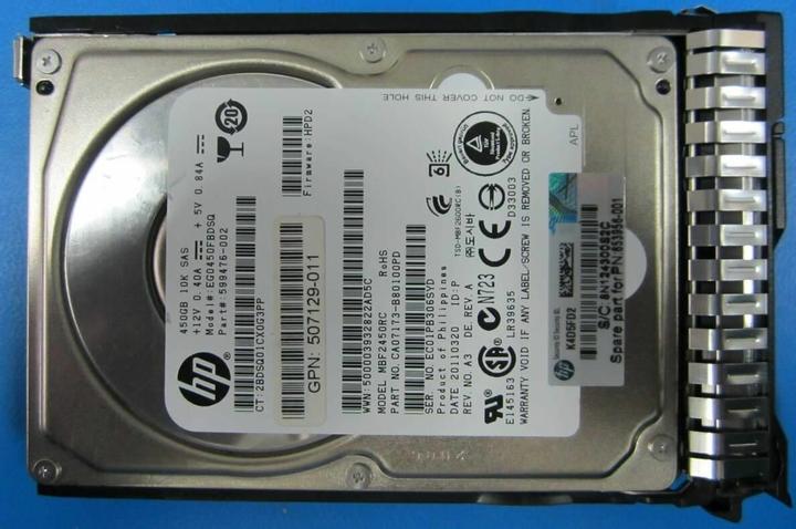 Immagine prodotto HPE Doppia porta Enterprise (0.45 TB, 2.5")