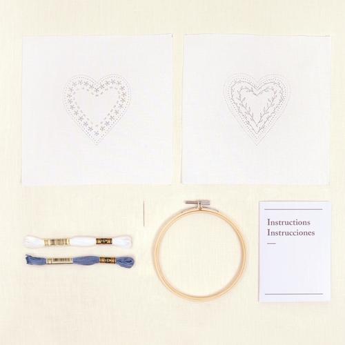 Produktbild DMC DIY Stickset-Duo Herzen