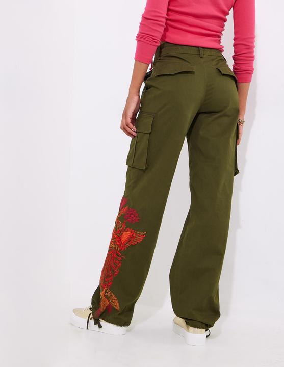 Actual product image Joe Browns Floral Straight Leg Cargo Pants (40)