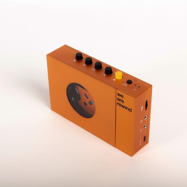 Actual product image we are rewind Portable BT Cassette Player Serge