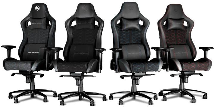 Produktbild Joule Performance Gaming-Stuhl CM Raid Blue Alcantara Blau/Schwarz