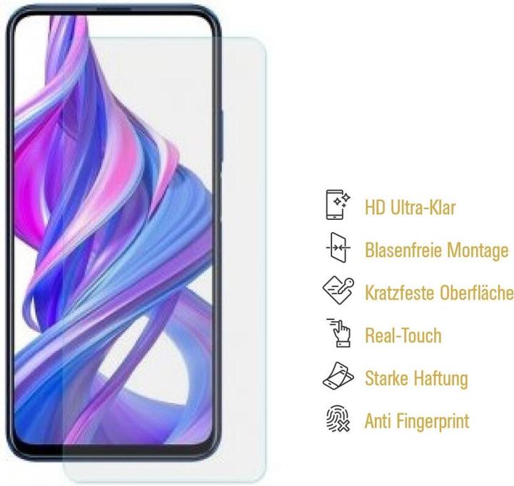 Produktbild Protectorking 3x Panzerfolie Anti-Shock HD Klar (3 Stück, Honor 9X)