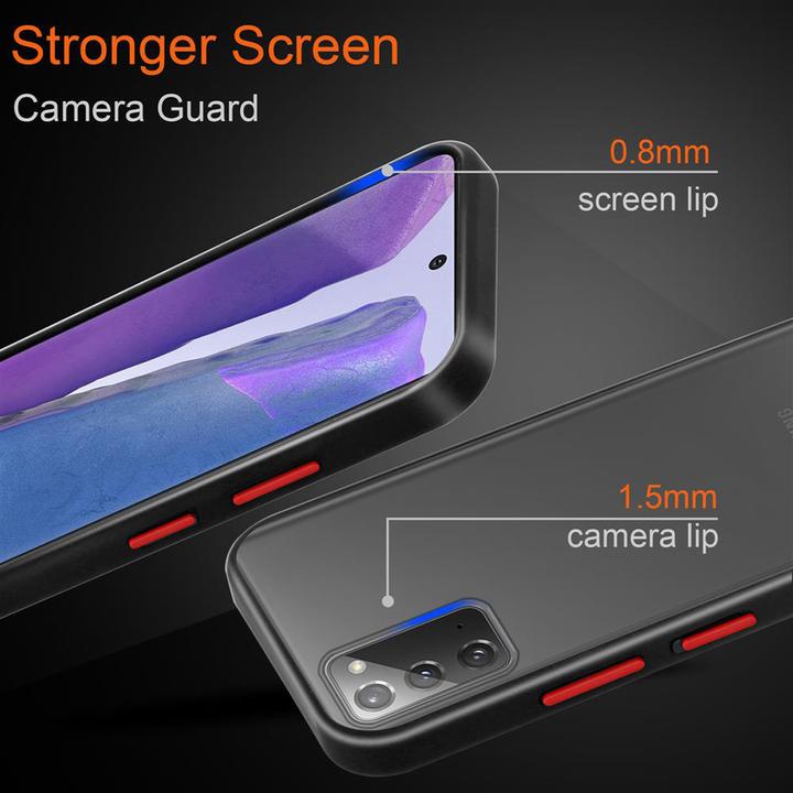 Produktbild Cadorabo Hybrid Matt Cover (Samsung Galaxy Note 20)