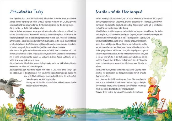Actual product image 222 Geschichten zur Guten Nacht (German, Sandra Grimm, Steffi Kammermeier, Michaela Hanauer, Michaela Rudolph, 2021)