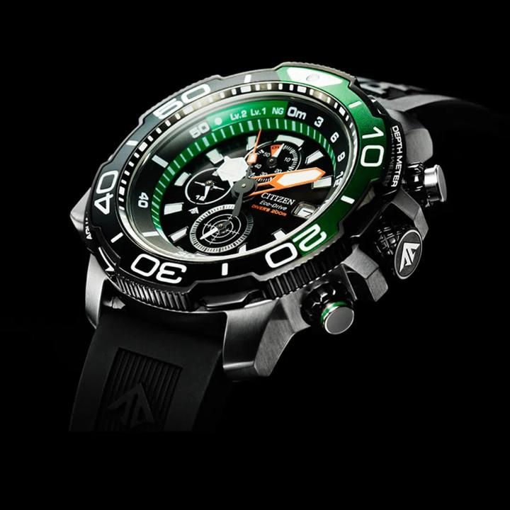 Image du produit Citizen BJ2168-01E Eco-Drive Promaster Marine Montre de plongée 47mm (Montre de plongée, 47 mm)