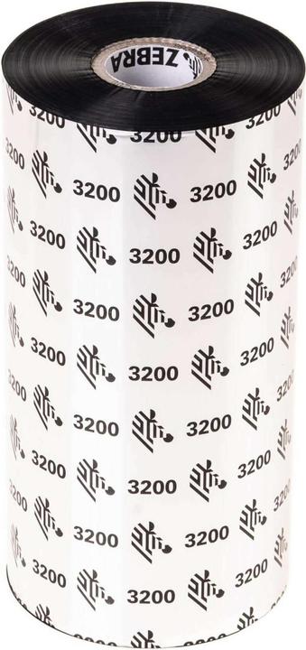 Immagine prodotto Zebra Nastro a trasferimento termico 110 mm Cera / Resina (3200) (11 cm, Nero)