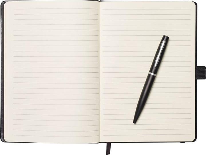 Image du produit MidOcean - Cahier et stylo NOTAPLUS (A5, À rayures)