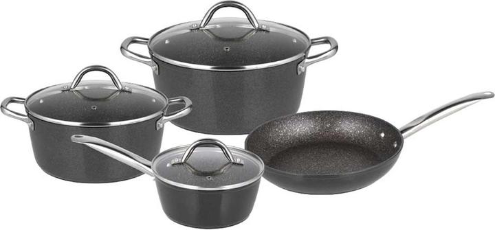Actual product image Michelino Cooking pot set 7 pieces (Pot, Aluminium)