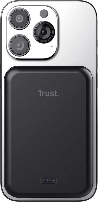 Image du produit Trust Magno Lithium Polymer (LiPo) Chargement sans fil Noir (5000 mAh, 15 W, 18.50 Wh)