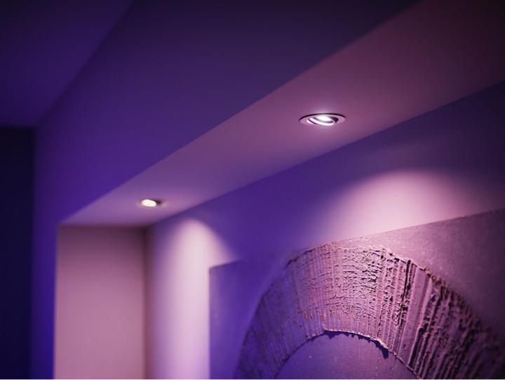 Image du produit Philips Hue Set de démarrage White & Color Ambiance (GU10, 5.70 W, 350 lm, 3 x, G)