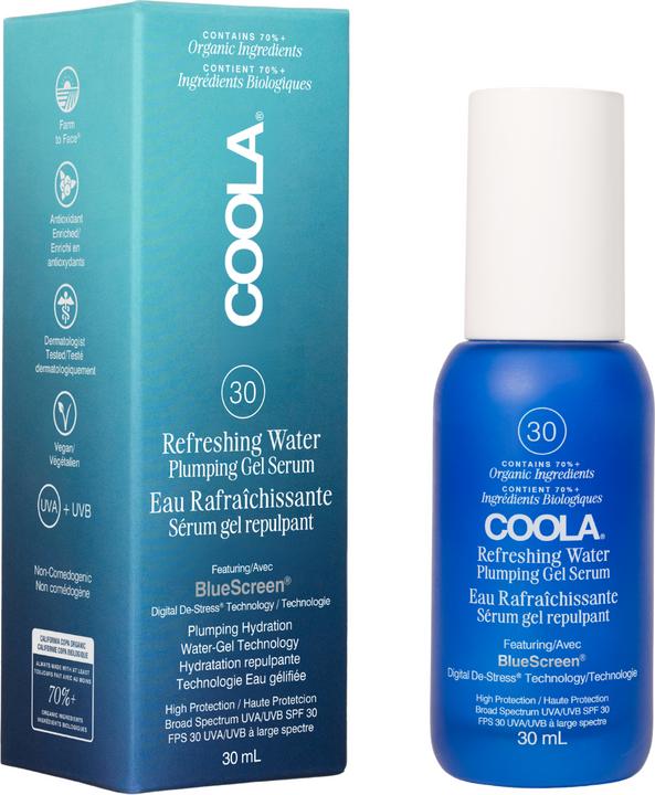 Actual product image Coola Suncare Refreshing Water Plumping Gel Serum (30 ml)