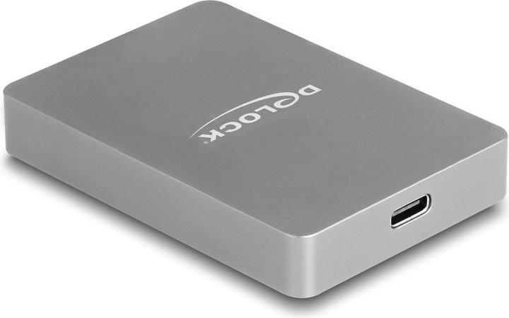 Actual product image Delock USB Type-C card reader in aluminium housing for CFexp