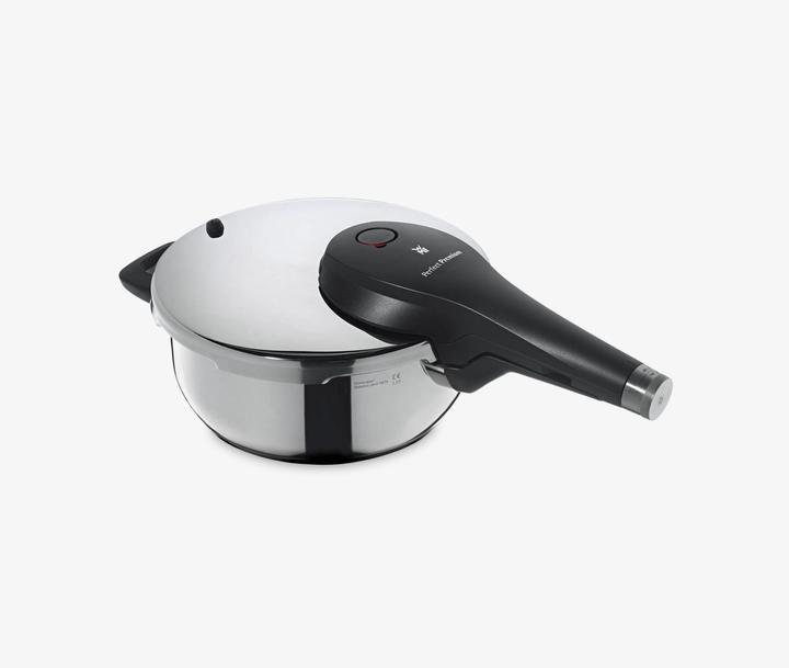 Produktbild WMF Schnellkochtopf- Set PERFECT PREMIUM silberfarben (22 cm, Dampfkochtopf, Edelstahl)