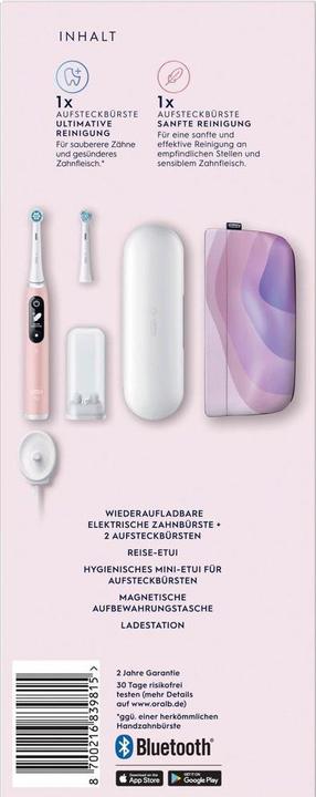 Produktbild Oral-B Elektrische Zahnbürste iO Series6 Pink Sand (Oszillierende Zahnbürste)