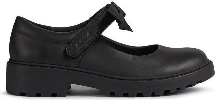Image du produit Geox Chaussures d'uniforme scolaire pour filles Casey en cuir avec noeud (34)