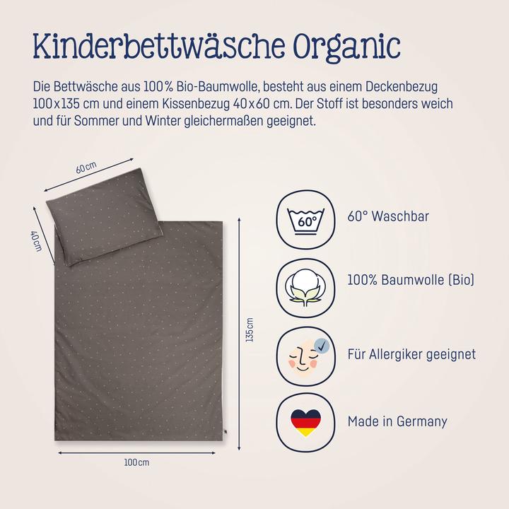 Produktbild Julius Zöllner Bettwäsche Organic, Wild Dots