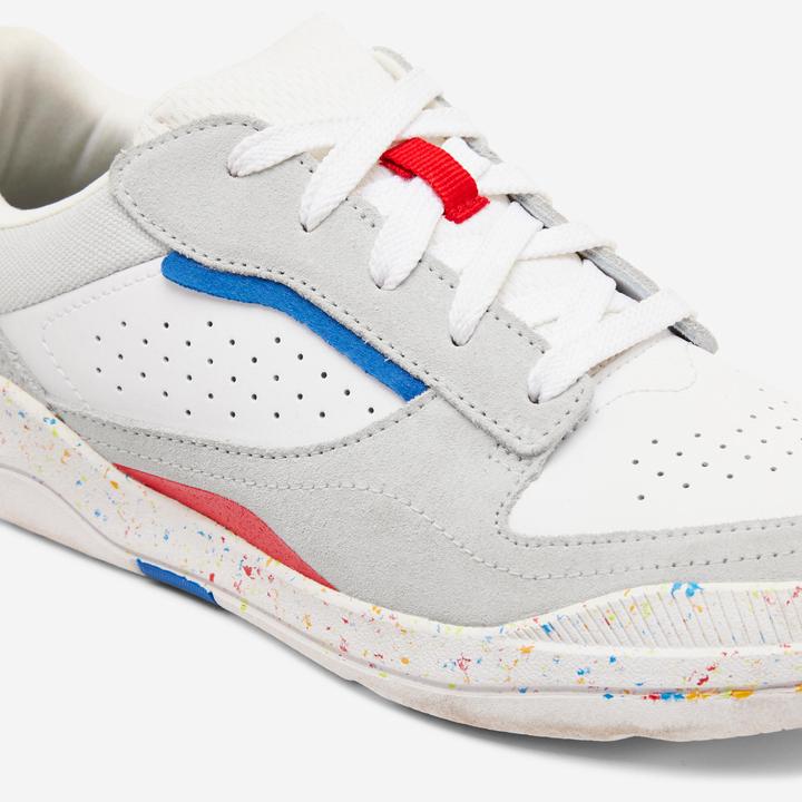 Produktbild Decathlon Turnschuhe Kinder Schnürsenkel - Playventure City blau/weiss/rot (37)