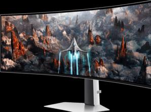 Actual product image Samsung Odyssey OLED G9 - G93SC (5120 x 1440 pixels, 49")