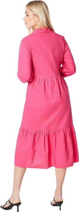 Actual product image Debenhams Womens/Ladies Poplin Petite Midi Shirt Dress (40 D)