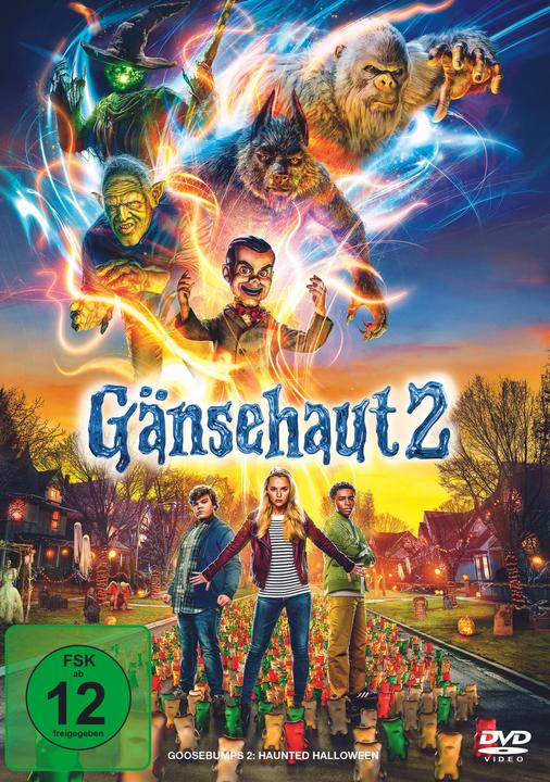 Goosebumps 2 DVD (DVD, 2018, Inglese, Tedesco)