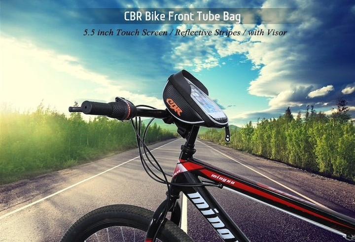 Image du produit CBR Support de smartphone pour vélo/vélo, résistant à l'eau 5,5 pouces