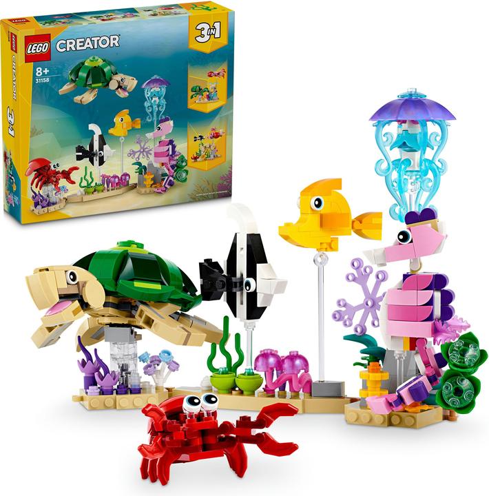 Produktbild LEGO Meerestiere (31158, LEGO Creator Expert)