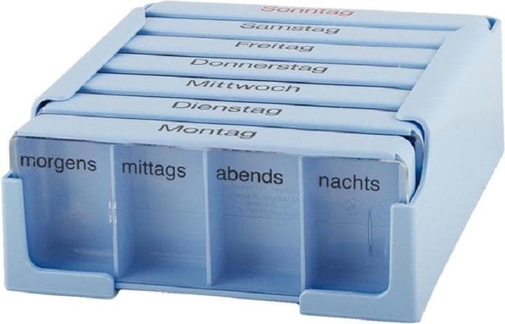 Immagine prodotto Sahag Medi-7 Medicine Doser 7 giorni blu tedesco