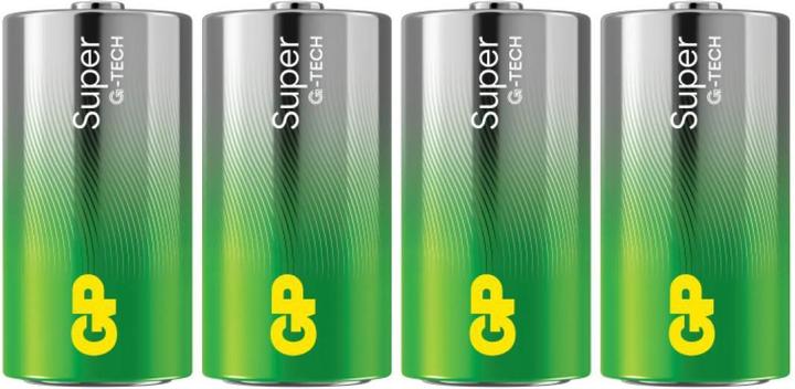 Image du produit GP Batteries Pile super alcaline C Baby 1,5V pack de 4 (4 pcs, C)