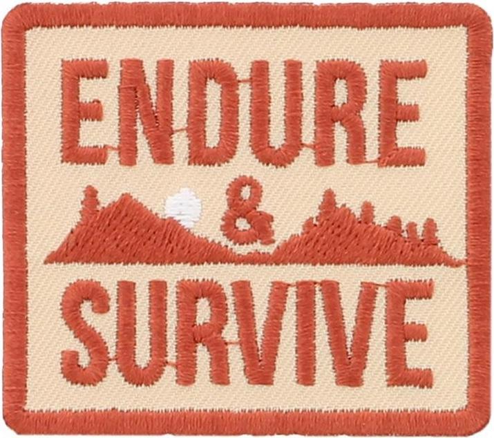 Produktbild Grindstore Aufnäher zum Aufbügeln Endure And Survive