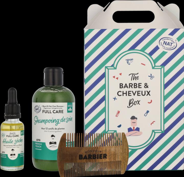 Produktbild Monsieur Barbier Die Bart & Haar Box (280 ml)