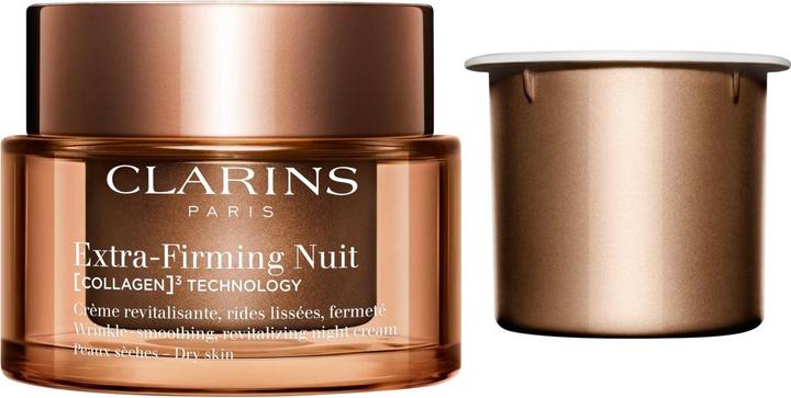 Produktbild Clarins Extra-Firming Nuit (COLLAGEN)³ TECHNOLOGY Crème Peaux sèches Refill (50 ml, Nachtcreme)